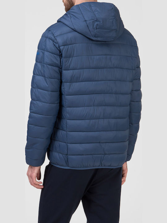 Herren Jacken Puffer Marineblaue