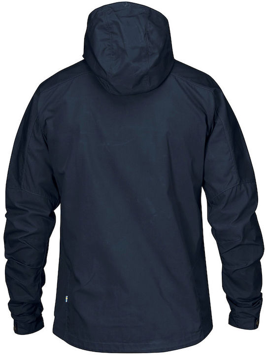 Sten Winter Jacket Waterproof Navy Blue