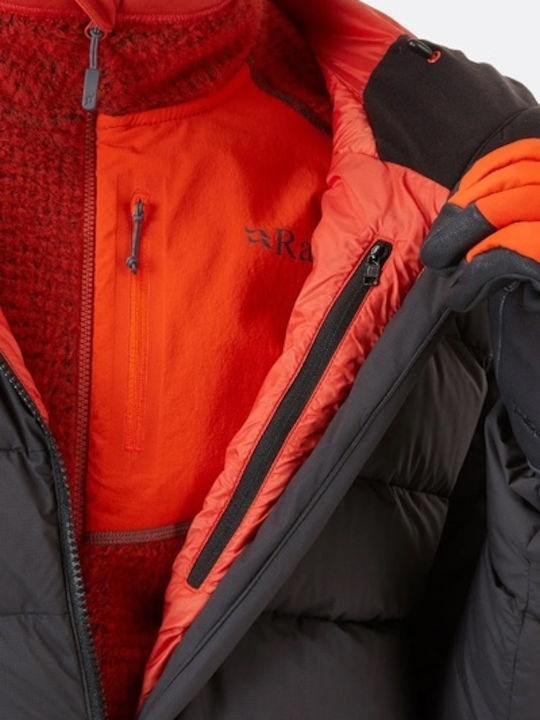 Alpine Χειμωνιάτικο Μπουφάν Puffer Μαύρο