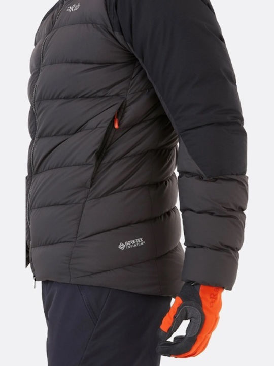 Alpine Χειμωνιάτικο Μπουφάν Puffer Μαύρο