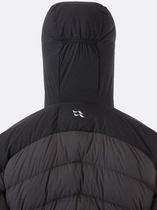 Alpine Χειμωνιάτικο Μπουφάν Puffer Μαύρο