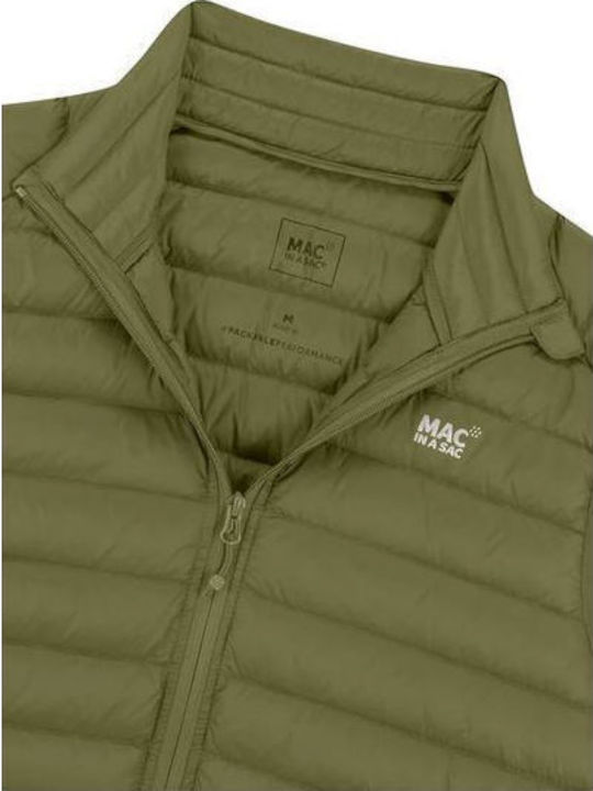 Alpine Безръкаво Зимно Puffer Якето Каки