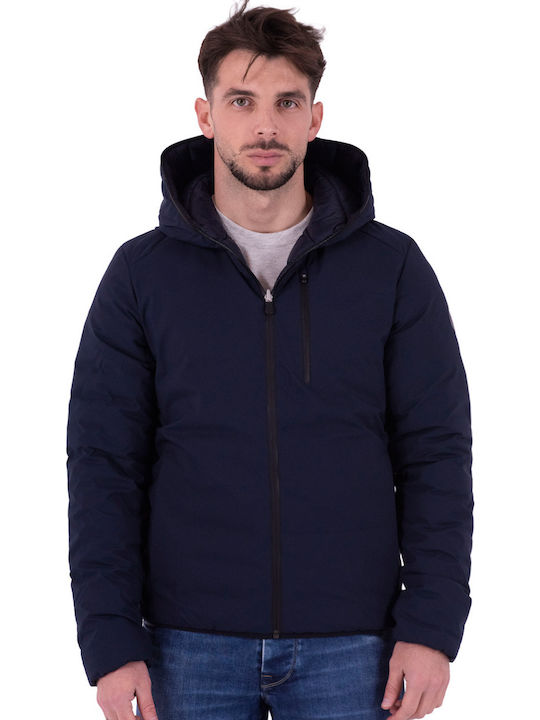 Зимно Puffer Мъжко яке Тъмносин