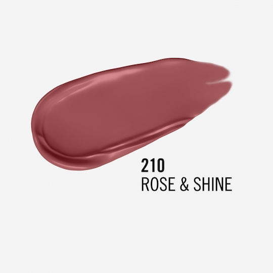 Rimmel Lasting Mega Matte Υγρό Κραγιόν Matte 210 Rose & Shine 7.4ml