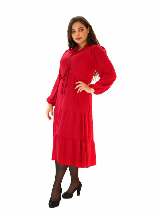 Platinum Fashion Midi Hemdkleid Kleid Rot Die folgende Liquid-Vorlage ist eine Vorlage für Produktnamen in der Kategorie "Damenkleider". Übersetzen Sie nur die Textknoten der Liquid-Vorlage in die deutsche Sprache, wobei die ursprüngliche Syntax und HTML-Tags beibehalten werden, und ändern Sie nichts zwischen '{' und '}'. Geben Sie nur die Übersetzung an: Rot