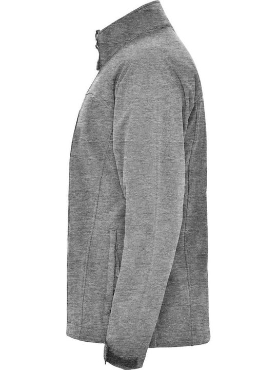 Rudolph Χειμωνιάτικο Μπουφάν Softshell Αδιάβροχο και Αντιανεμικό Μαύρο