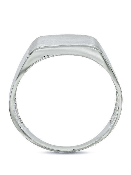 Kiriakos Gofas Men's White Gold 14K Ring