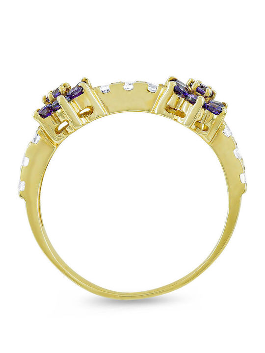 Kiriakos Gofas Women's Gold Ring 14K