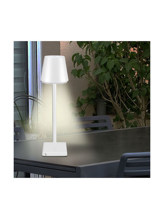 Beper Beper Außenstehlampe LED 2W mit Warmweißem Licht Weiß