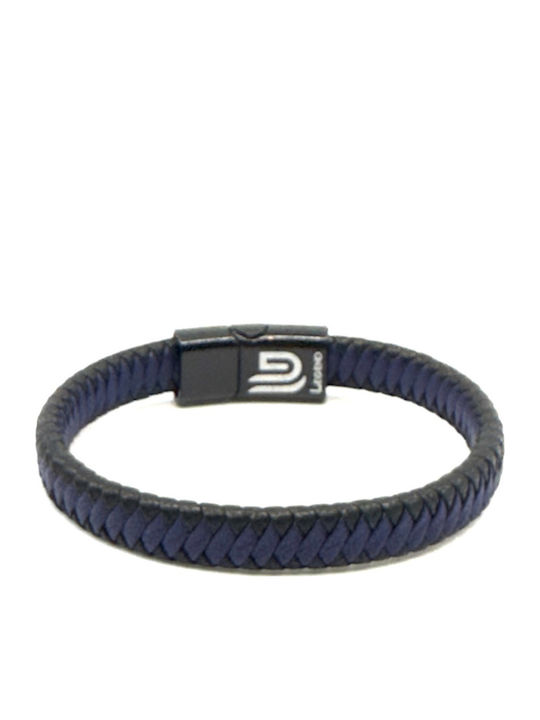 Legend Accessories Men's Leather Bracelet 21cm