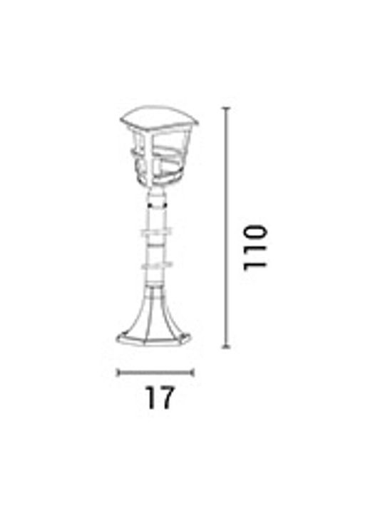 Eurolamp Малък Пост 12W 110x17см Eurolamp Малък Пост 12W 110x17см