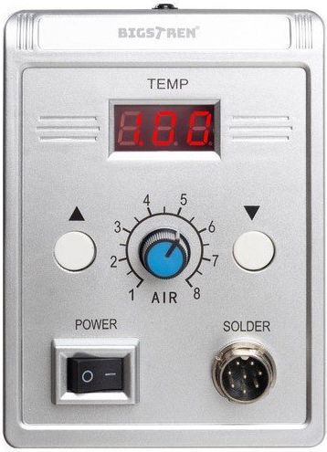 Bigstren Bigstren Soldering Station Electric 700W with Temperature Setting with 3 nozzles of 4, 7 and 9mm diameter