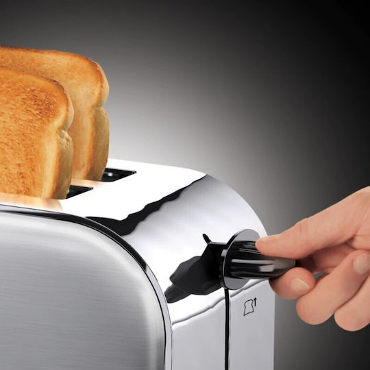 Russell Hobbs Toaster 2 Slots 1600W Inox