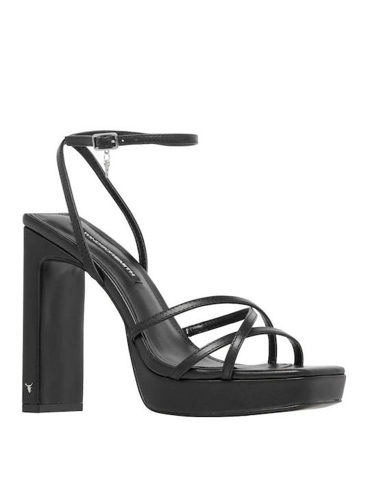 Windsor Smith Women's Sandals Gorgeous Black 00137