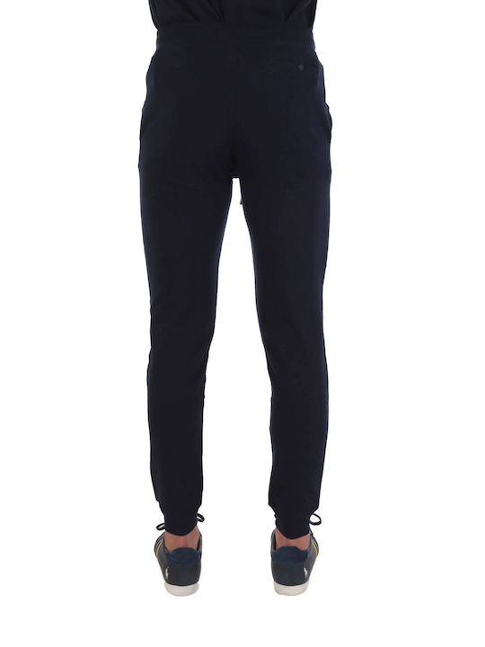 Paul & Shark Men's Sweatpants with Rubber Navy Blue