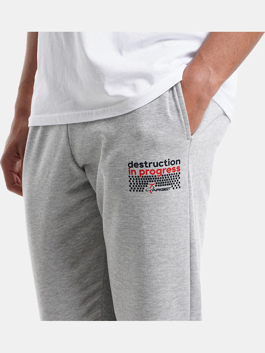 Sweatpants with Elastic Gray