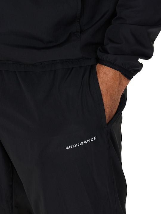 Tracksuit with Elastic Black