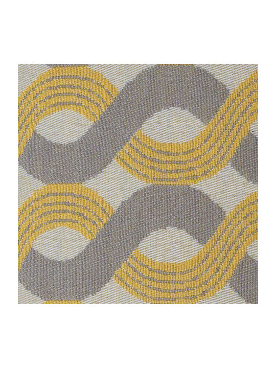 Aslanis Home Pinovo Cuverturi Pentru Canapea De Fotoliu Chenille 180x180cm Ocru Gri
