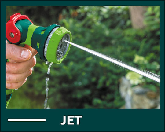 Verto Wasserpistol Set mit Schnellanschlüssen 4 Funktionen 15G712 4 Stück