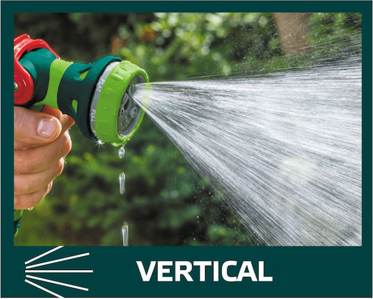 Verto Wasserpistol Set mit Schnellanschlüssen 4 Funktionen 15G712 4 Stück