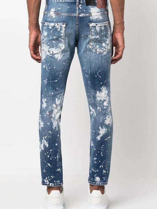 Dsquared2 Men's Jeans Pants Navy Blue