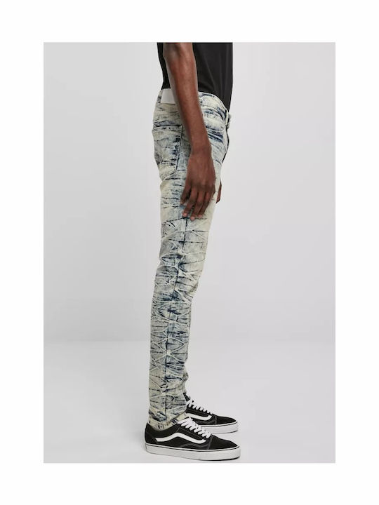 Herren Jeanshose Elastisch Blaue