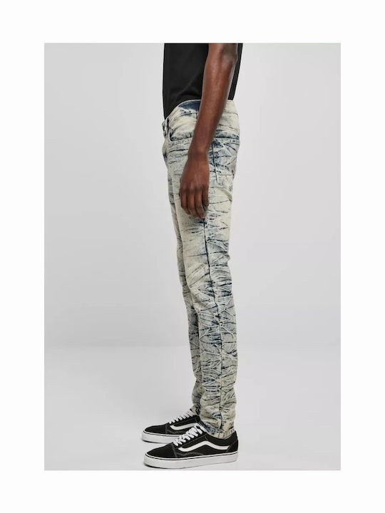 Herren Jeanshose Elastisch Blaue