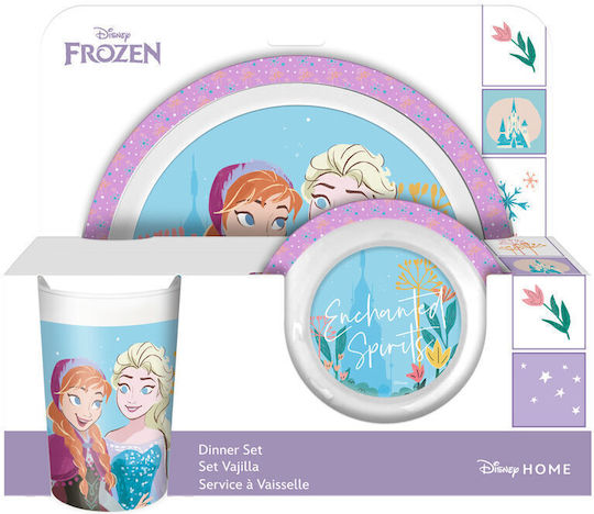 Kids Licensing Set Essgeschirr aus Kunststoff Mehrfarbig 2Stück