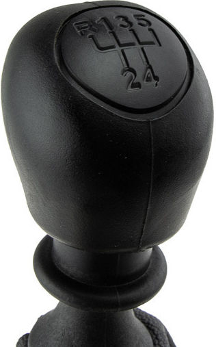 NTY Πόμολο Ταχυτήτων με Φούσκα για Citroen Jumper / Fiat Ducato / Peugeot Boxer 2001-2006 Μαύρο