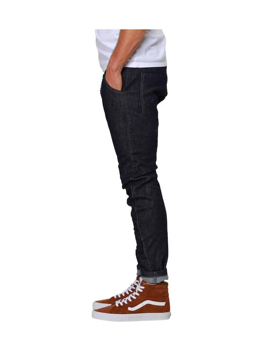Herren Jeanshose Elastisches mit Lose Anwendung Marineblau