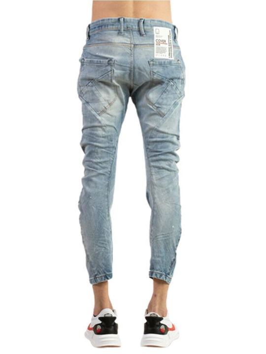 Cover Jeans Herren Jeanshose in Loose Fit Blau