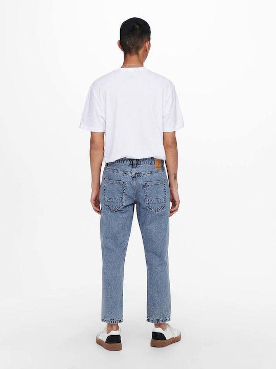 Only & Sons Men's Denim Trousers Blue