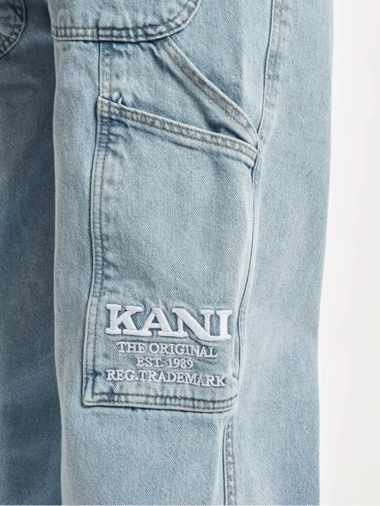 Men's Jeans Pants with Relaxed Baggy Fit Blue