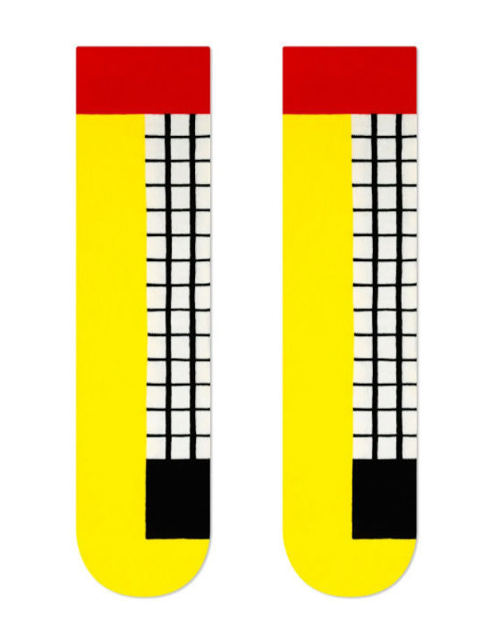 TKT Kalte mit Muster Gelbe FRIES1PACK-SOCKEN TKT Kalte mit Muster Gelbe FRIES1PACK-SOCKEN
