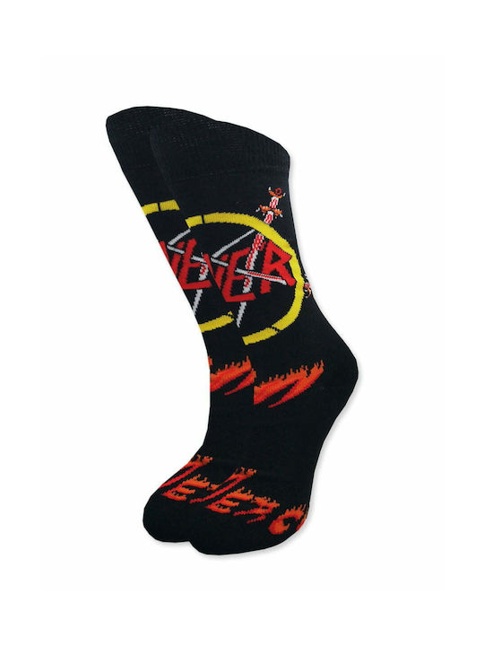 NODO Patterned Socks Black