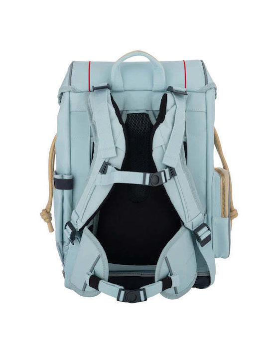 Jeune Premier Schulranzen Rucksack Grundschule Hellblau 18Liter