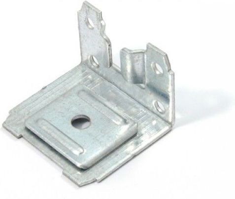 Hard Plast Plastic Shelf Brackets Gray 40x35mm 162-7004#GRICI