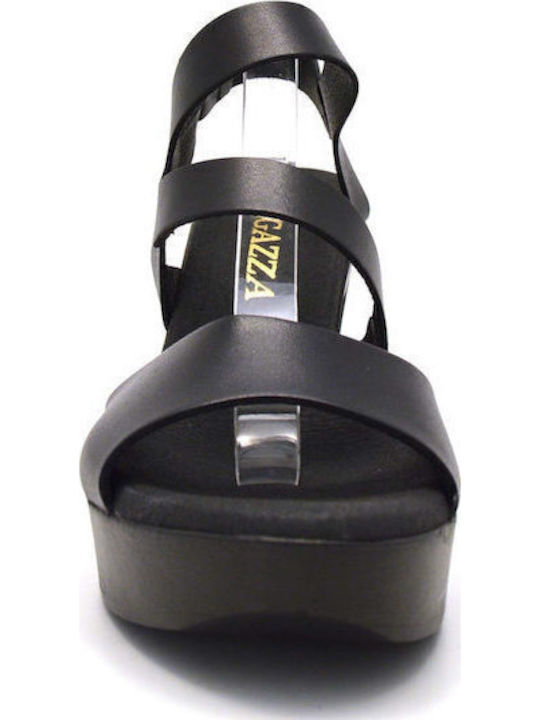 Leather Sandals Black