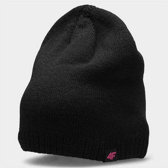 Beanie Unisex Beanie Gestrickt in Schwarz Farbe