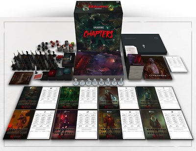 Flyos Games Brettspiel Vampire The Masquerade Chapters für 1-4 Spieler 18+ Jahre