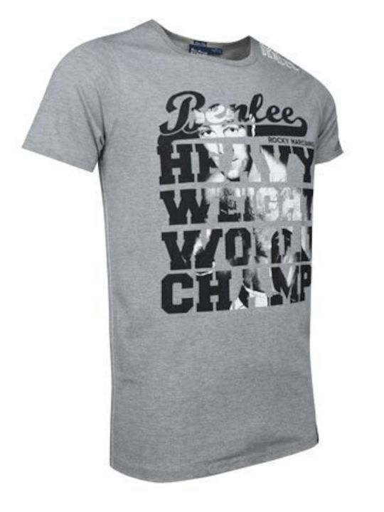 Benlee Rocky Marciano Ανδρικό T-shirt Κοντομάνικο Γκρι