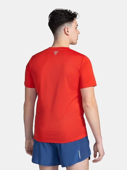 Kilpi T-shirt Bărbătesc cu Mânecă Scurtă Roșu