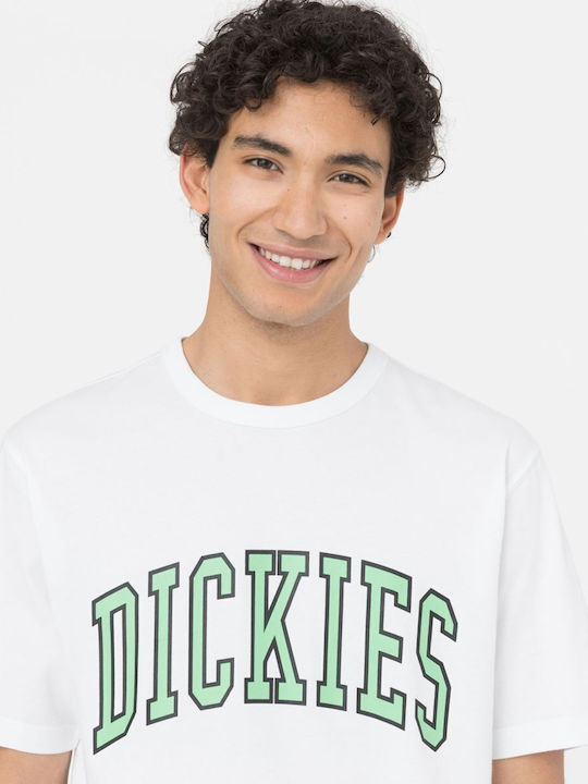 Dickies AITKIN Herren T-Shirt Kurzarm Weiß