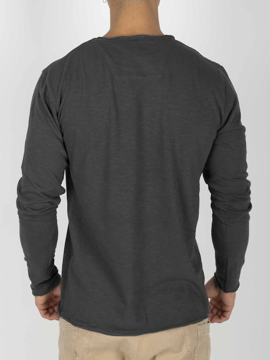 Dstrezzed Men's Long Sleeve Sweater Gray