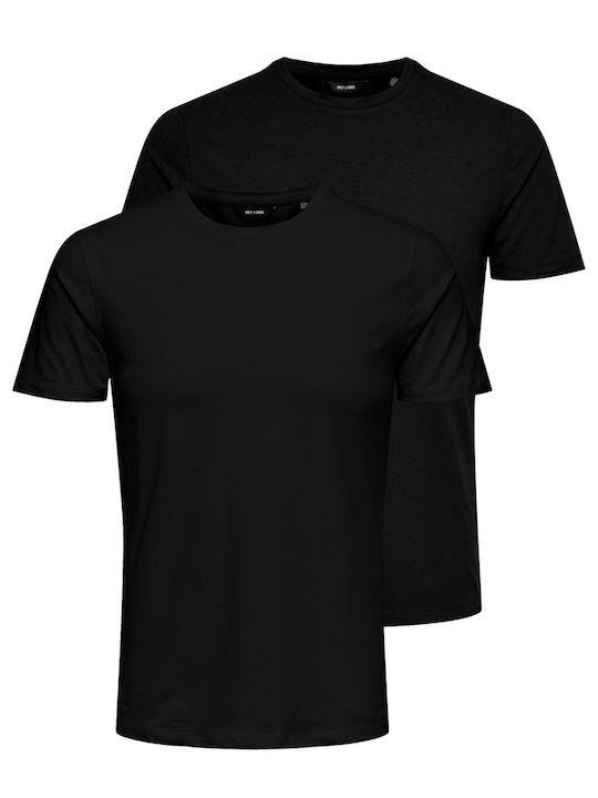 T-shirt Μαύρο