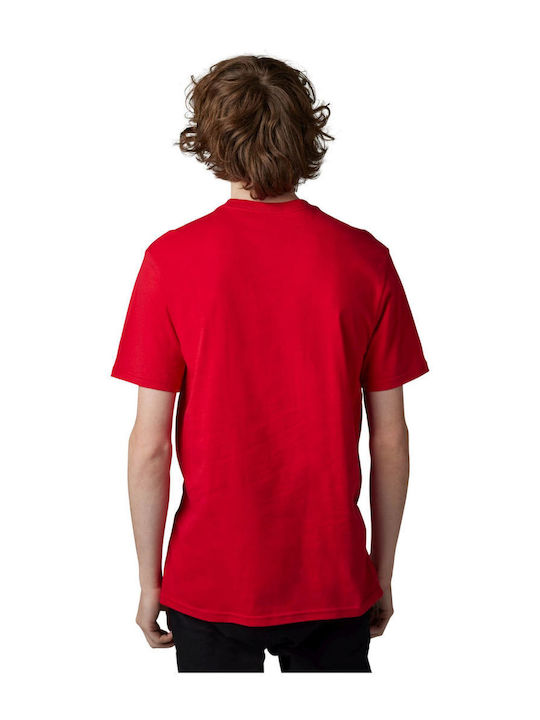 Fox ABSOLUTE PREMIUM Herren T-Shirt Kurzarm Rot