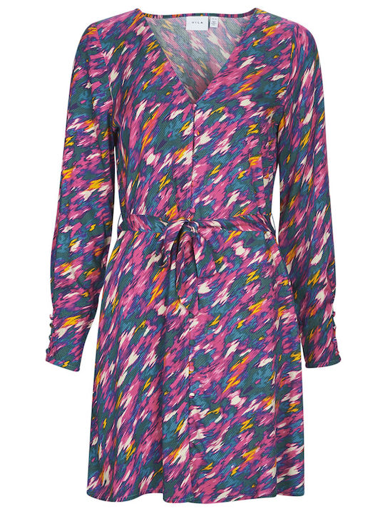 Mini Kleid Druck
