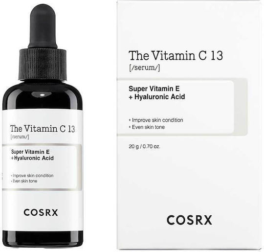 Cosrx The Vitamin C 13 Moisturizing & Anti-aging Serum Face with Vitamin C & Vitamin E for Detoxification & Dark Spots 20ml