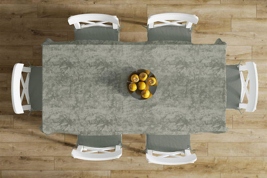 Dimcol Τραπεζομάντηλο Αλέκιαστο Σετ 2τμχ Panama Shadow Olive 140x140εκ.