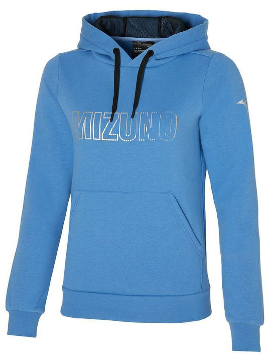 Mizuno Women's Hooded Sweatshirt Blue